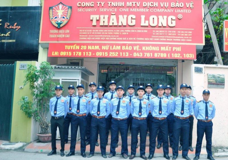 Công ty TNHH MTV Dịch vụ Bảo vệ Thăng Long