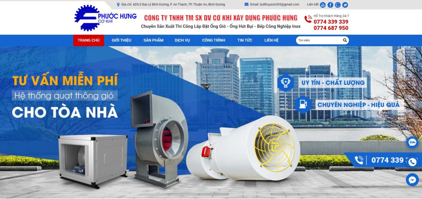 Cơ khí Phước Hưng