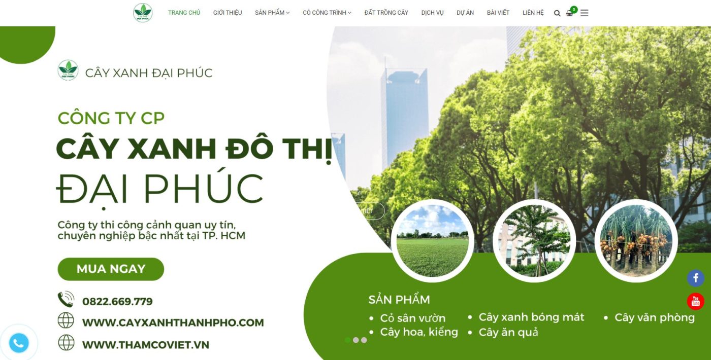 Công ty Cây xanh Đô Thị Đại Phúc