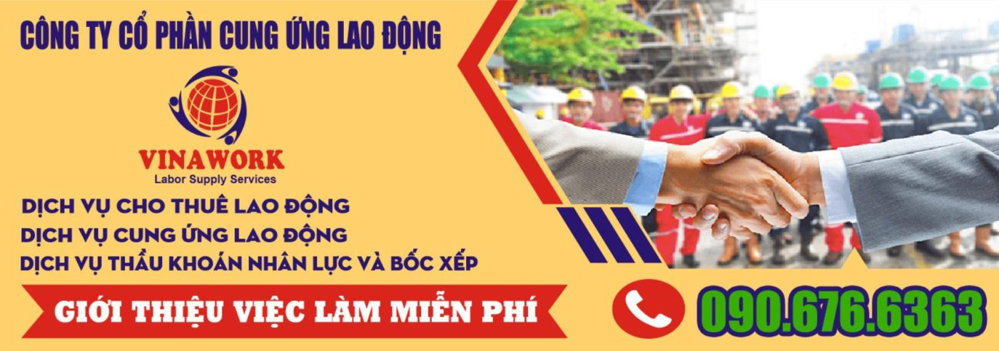 Vinawork - Cung ứng lao động tại Long An