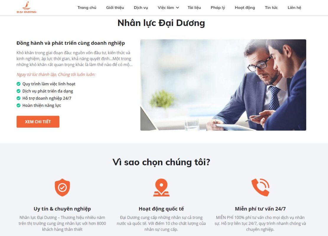 Công ty TNHH Cung ứng nguồn nhân lực Đại Dương