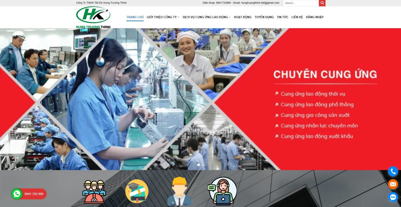 Công ty TNHH Cung ứng lao động Trường Thịnh