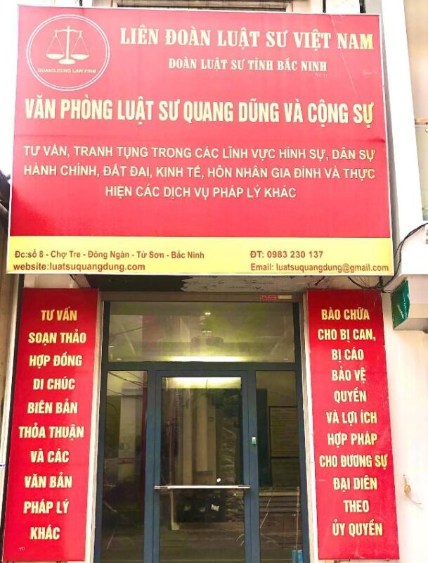Văn phòng luật Quang Dũng và Cộng sự