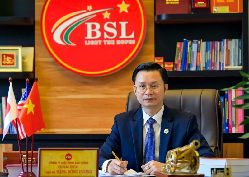 Ông Đặng Hồng Dương - Giám đốc Luật Sao Sáng