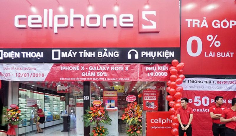 Cửa hàng SellphoneS tại Hà Nội
