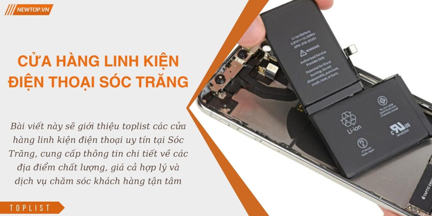 cửa hàng linh kiện điện thoại sóc trăng