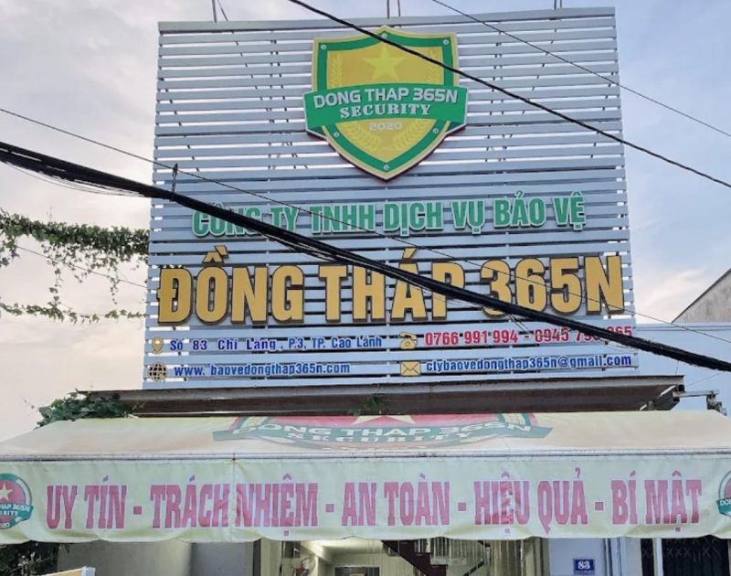 Công ty Bảo vệ Đồng Tháp 365N
