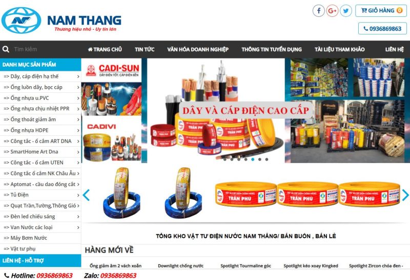 Công ty Cổ phần Vật tư Nam Thắng