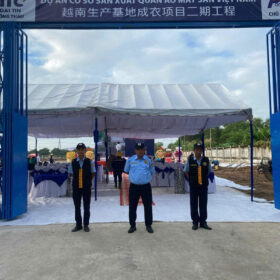 Dịch vụ bảo vệ công trình tại Thiên Long