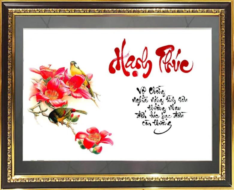 Thư Pháp Gia Nguyễn - Địa chỉ mua tranh thư pháp ở TPHCM đẹp