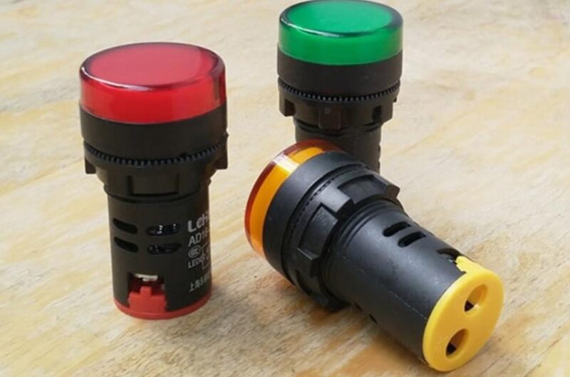 Đèn báo pha tủ điện