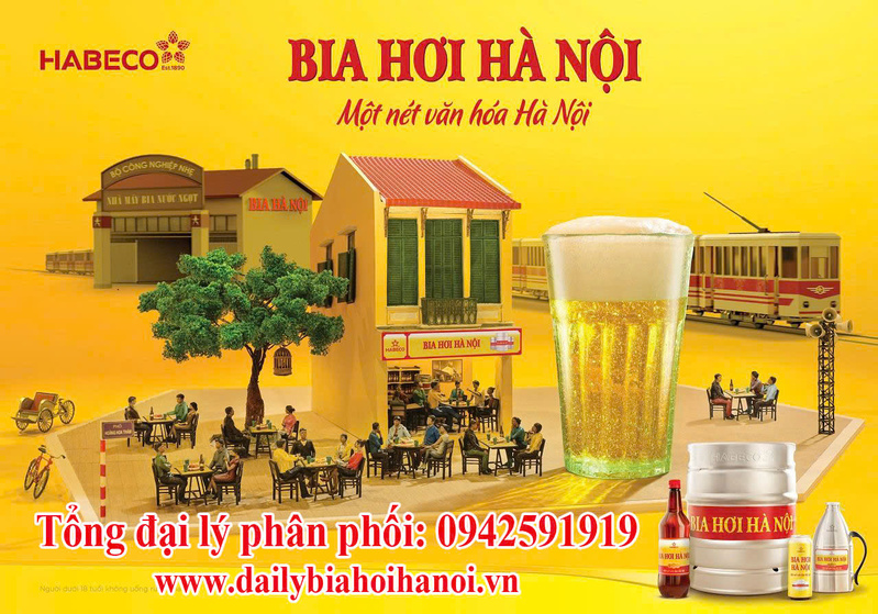 Đại lý bia hơi Hà Nội cấp 1 Hùng Phương