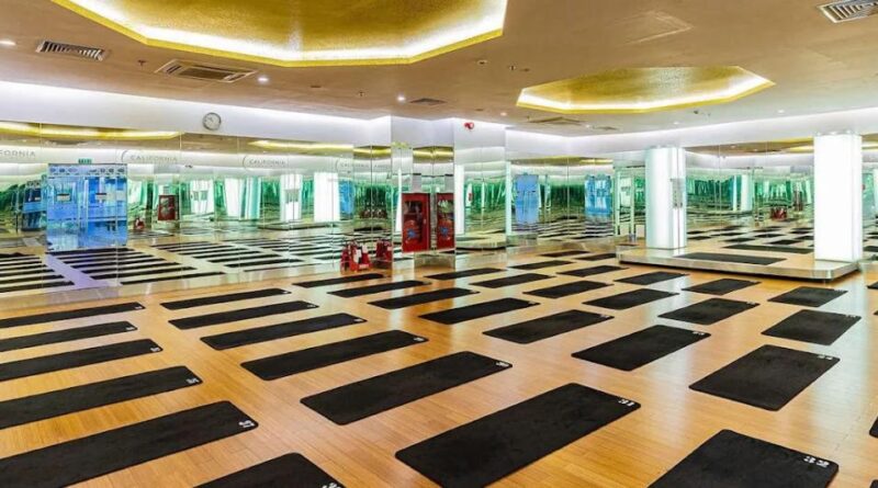 Không gian rộng lớn tại California Fitness And Yoga