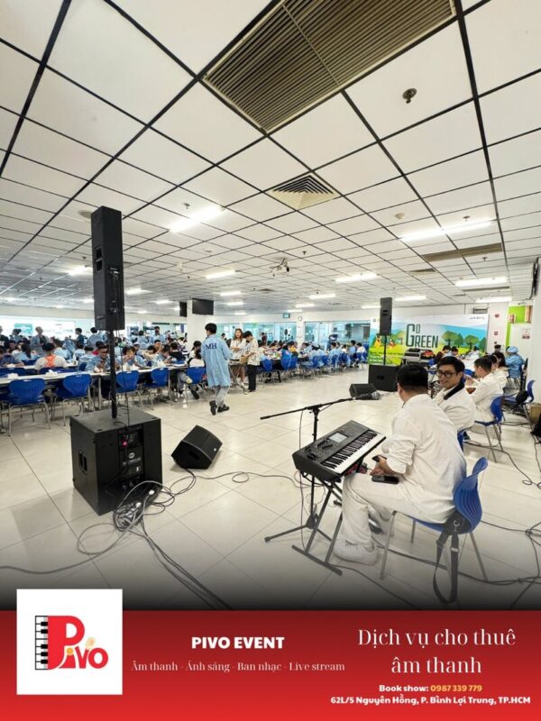 Pivo cho thuê âm thanh, ánh sáng tổ chức sự kiện