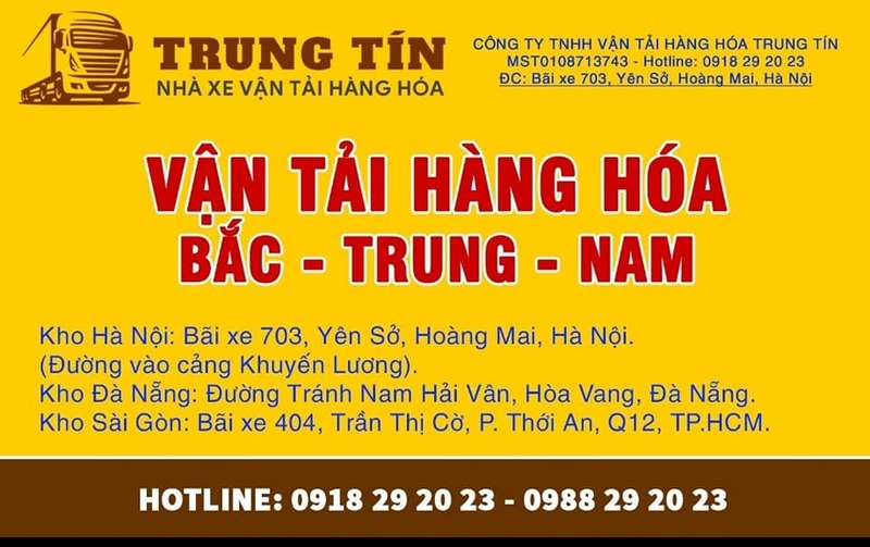 Vận Tải Trung Tín cung cấp dịch vụ ghép hàng tuyến Hà Nội - Thanh Hóa chuyên biệt