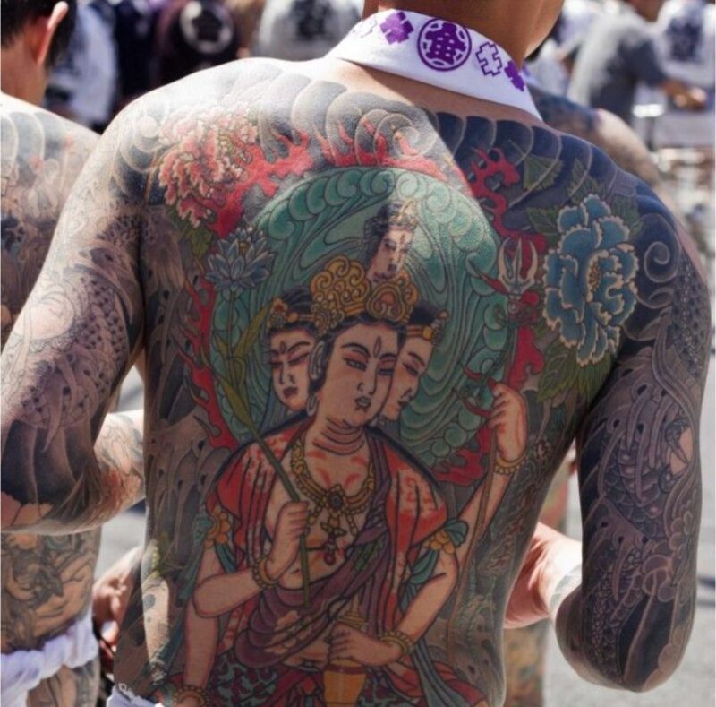 Hình xăm phong cách Yakuza theo văn hoá Nhật