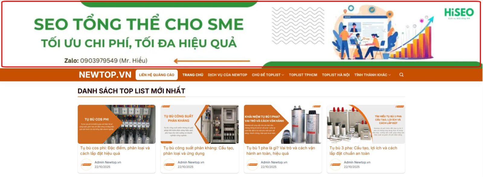 Nội dung trên banner phải ngắn gọn, dễ đọc, dễ hiểu và dễ nhớ