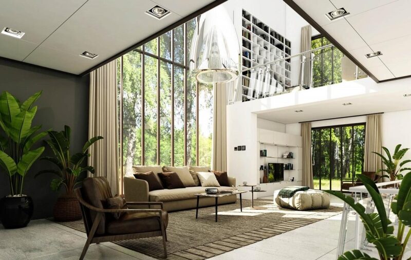 Xu hướng nội thất hiện đại, sang trọng