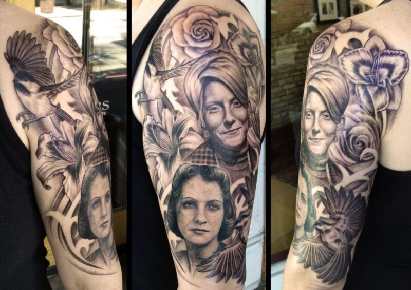 Xăm hình cha mẹ như một lời nhắc nhở về công ơn sinh thành