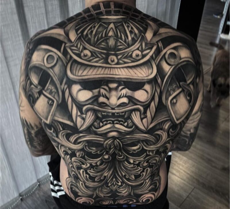 Hình xăm được thể hiện một cách rõ nét và chân thực