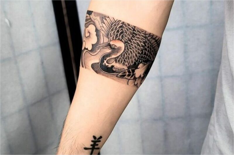 Hình xăm vòng tay cổ điển