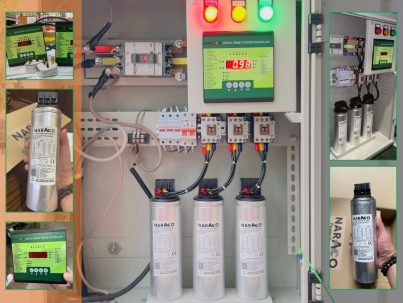 Bộ điều khiển tụ bù ứng dụng đa dạng từ văn phòng, nhà máy...