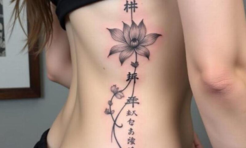 Hình xăm chữ Trung Quốc được ưa chuộng rộng rãi