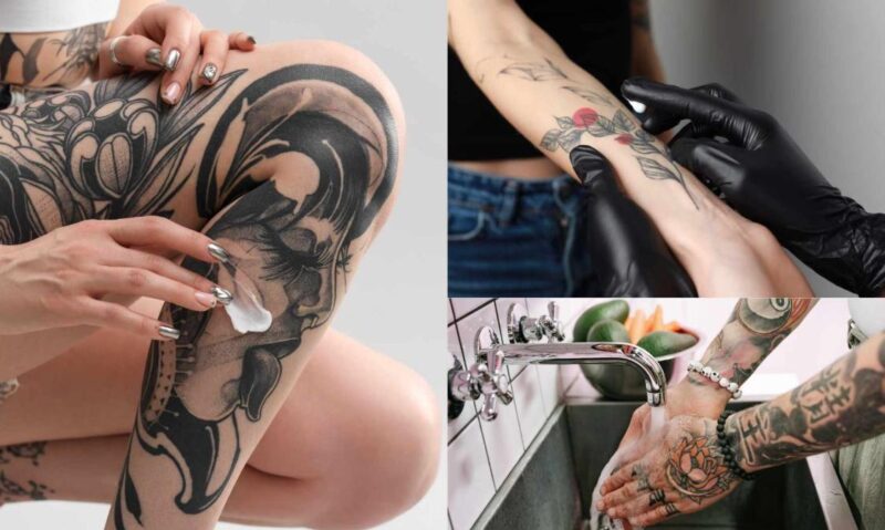 Một số lưu ý chăm sóc sau khi xăm hình