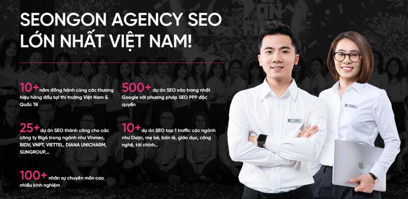 Seongon - Dịch vụ SEO Hà Nội uy tín
