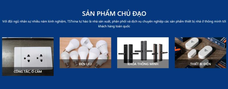 Công ty CP Sản xuất và Thương mại TST VINA