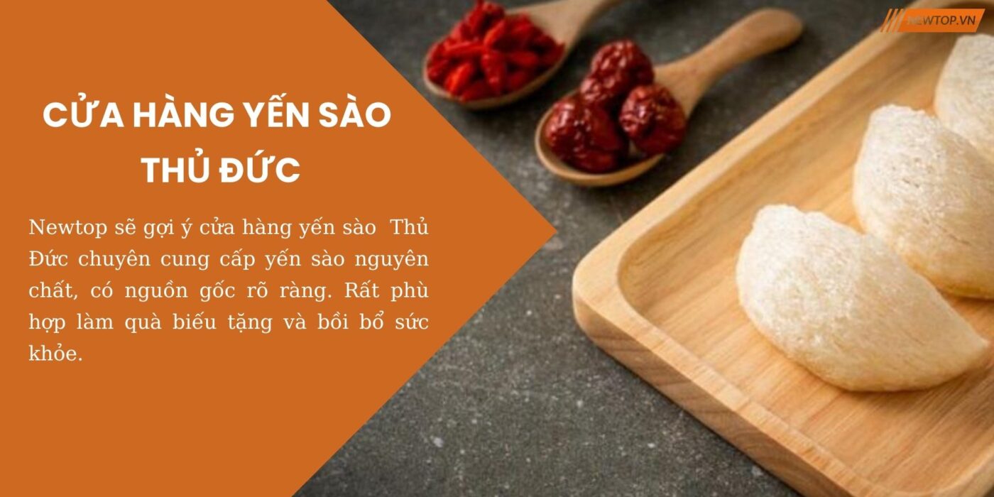 Cửa hàng yến sào Thủ Đức