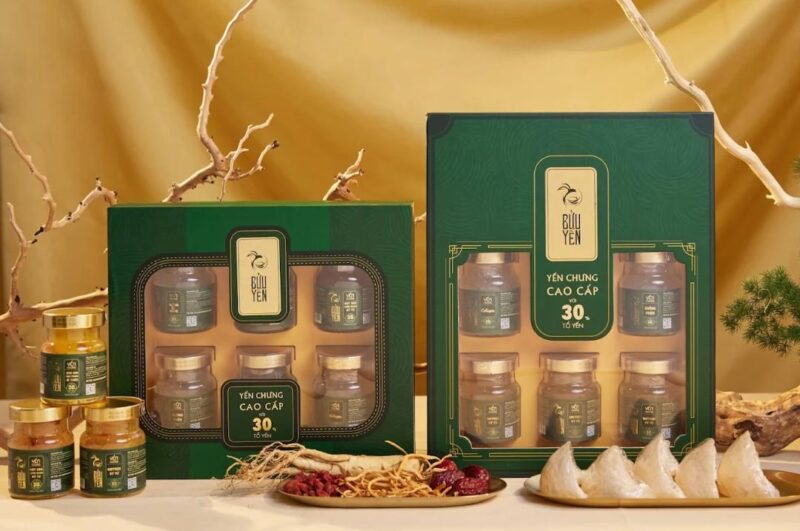 Sẩn phẩm yến sào tại Bửu Yến