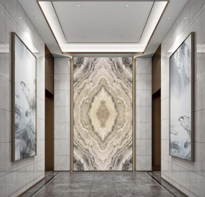 Tranh đá ốp tường mang đến không gian sang trọng, đẳng cấp với thiết kế tinh tế, bền vững