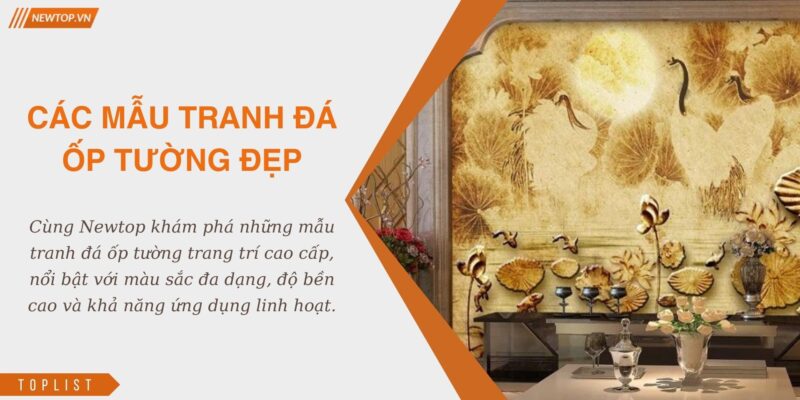 Mẫu tranh đá ốp tường