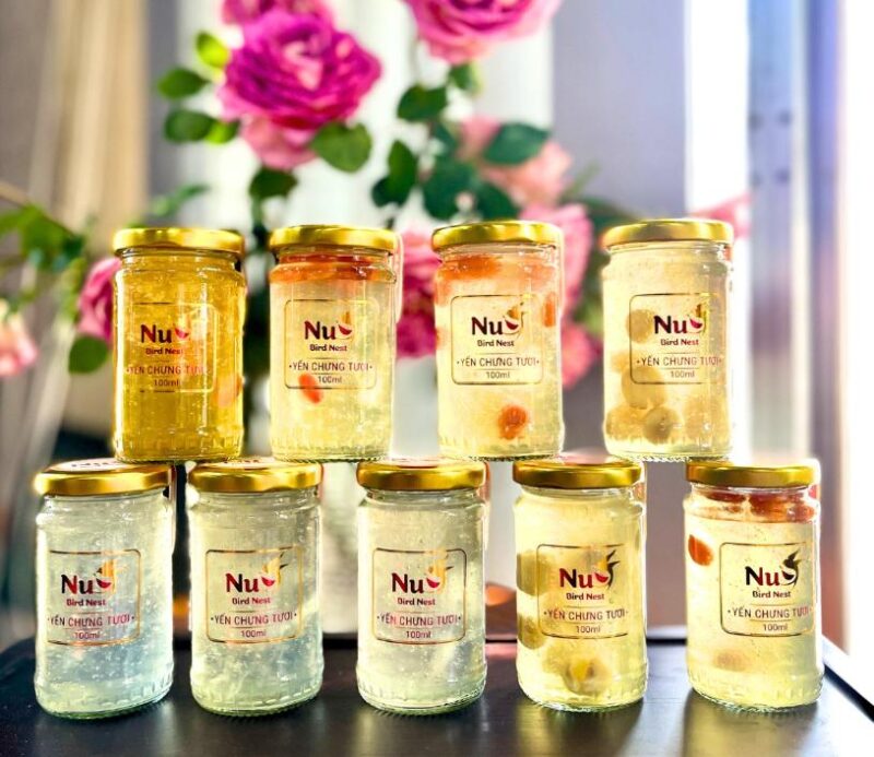 Sản phẩm yến chưng tươi bổ dưỡng tại Nunest