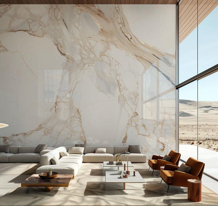 Tranh đá Marble trắng Quảng Tây