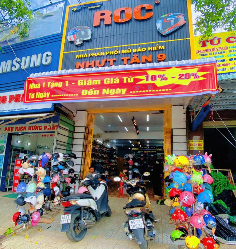 Shop mũ bảo hiểm Nhựt Tân 9