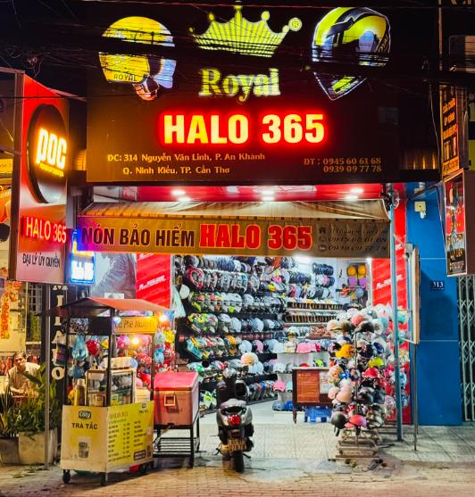 Cửa hàng nón bảo hiểm HALO 365