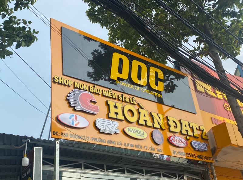 Cửa hàng nón bảo hiểm Hoàn Đạt