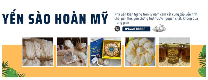 Cửa hàng Yến Sào Hoàn Mỹ