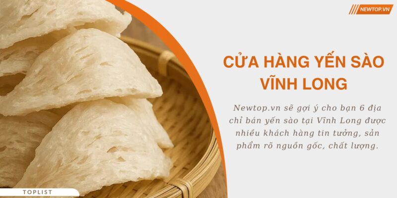 cửa hàng yến sào Vĩnh Long