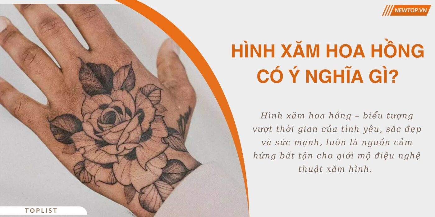 hình xăm hoa hồng