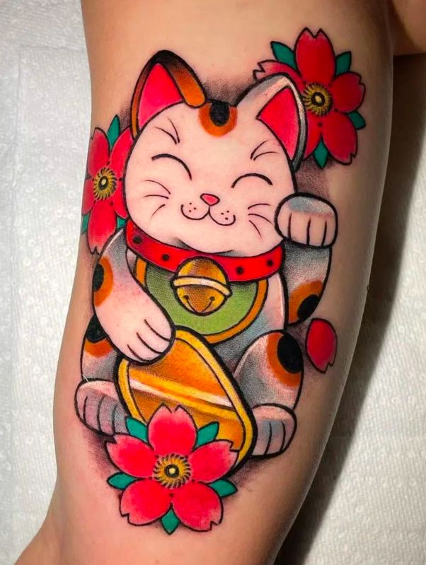 Hình xăm thể hiện rõ ràng ý nghĩa thu hút tài lộc