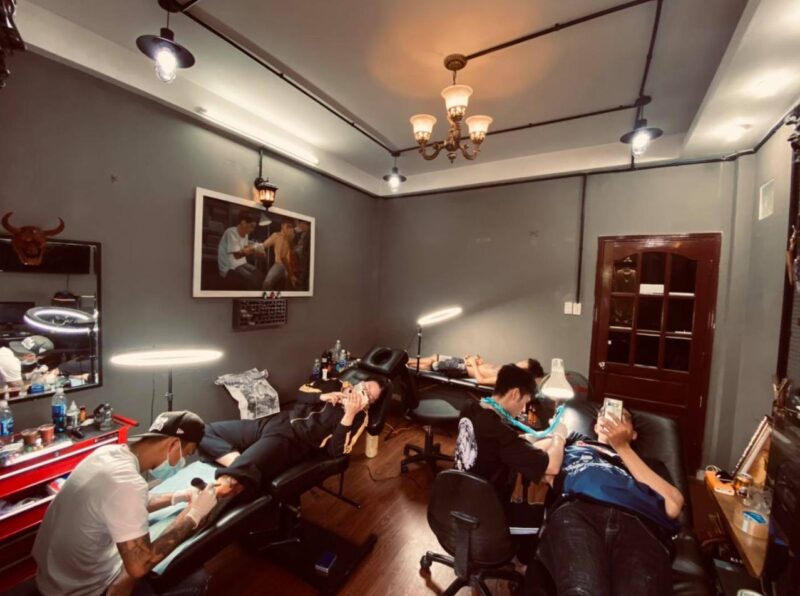 Không gian tại Notaati Tattoo