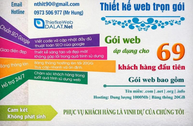 Công ty Thiết Kế Web Đà Lạt