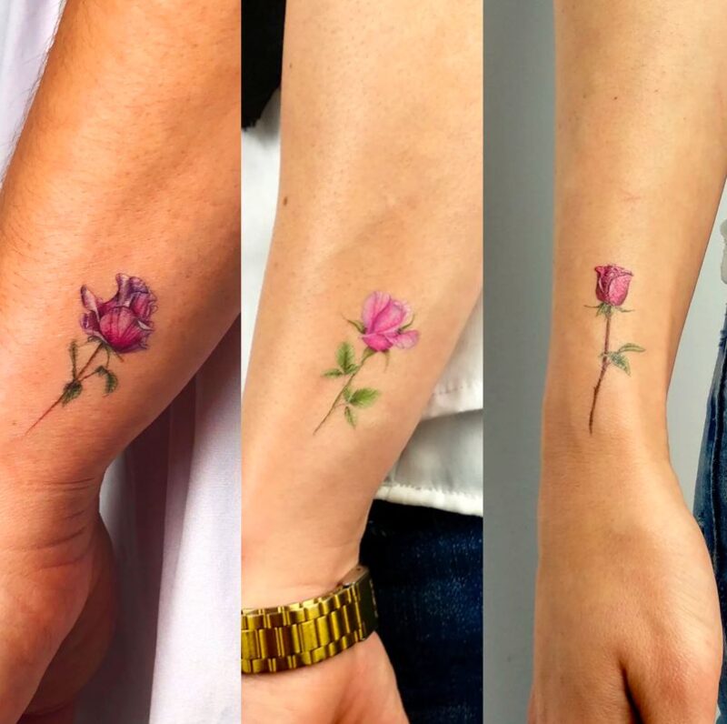 Hình xăm này nhỏ gọn, dễ thương dành cho cả nam và nữ