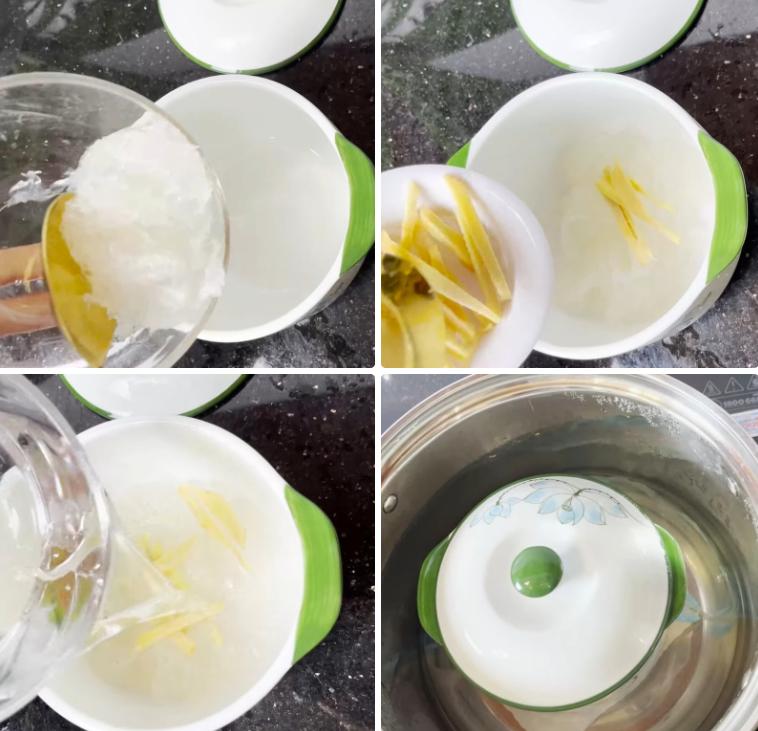 Chưng cách thủy tổ yến