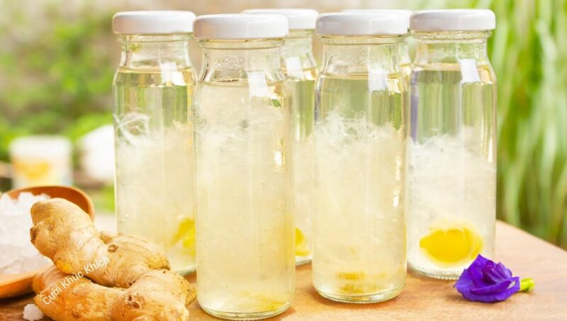 Yến chưng gừng mang lại nhiều lợi ích sức khỏe