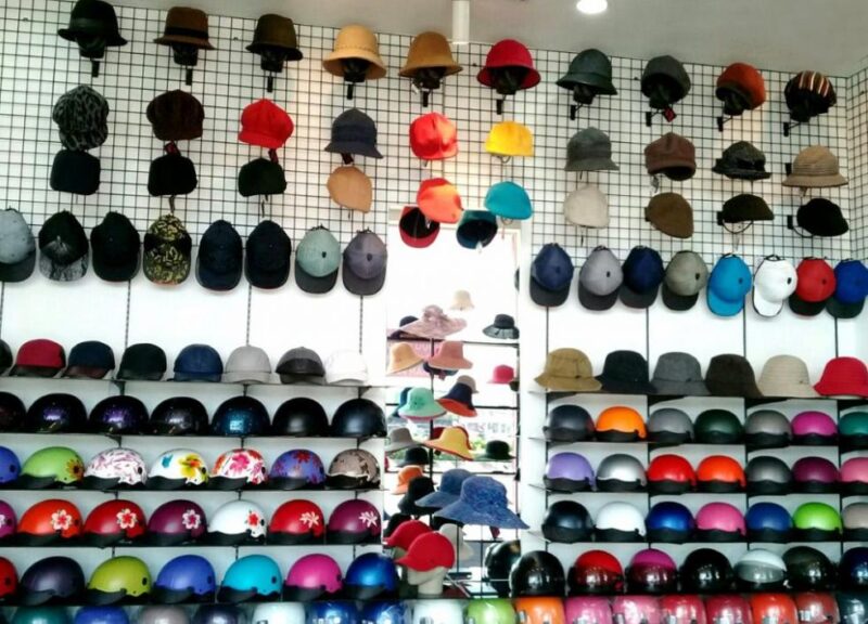 Cửa hàng Nón Sơn đa dạng sản phẩm, mẫu mã