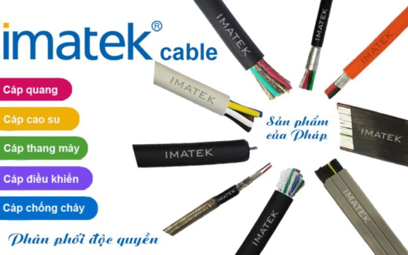 Một số sản phẩm dây cáp điện IMATEK